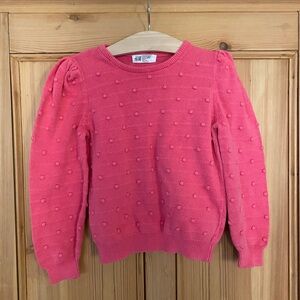 Hot Pink H&M Pom Sweater